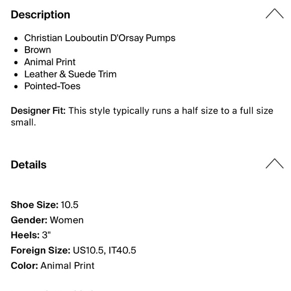 Leopard print Christian Louboutin heels - Picture 11 of 11